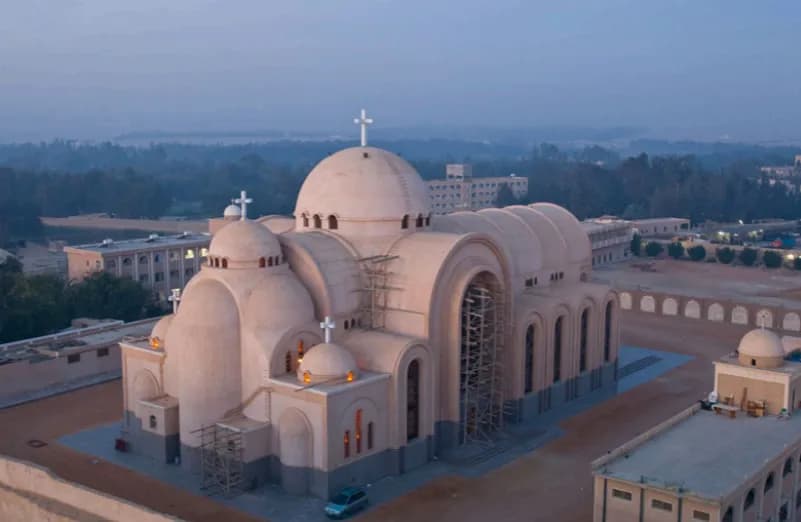 Updates at the Monastery of Saint Bishoy in Wadi El Natrun