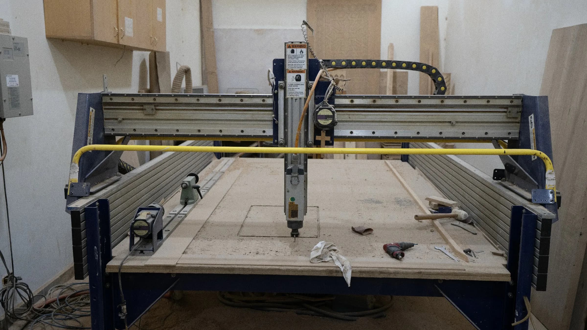 Woodworking Workshop: Produces everything required by churches